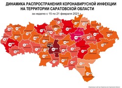 За неделю в Саратове COVID-19 выявили у 683 человек