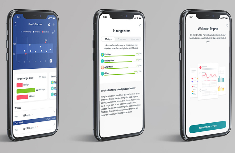 Приложение Fitbit поможет отслеживать уровень сахара в крови