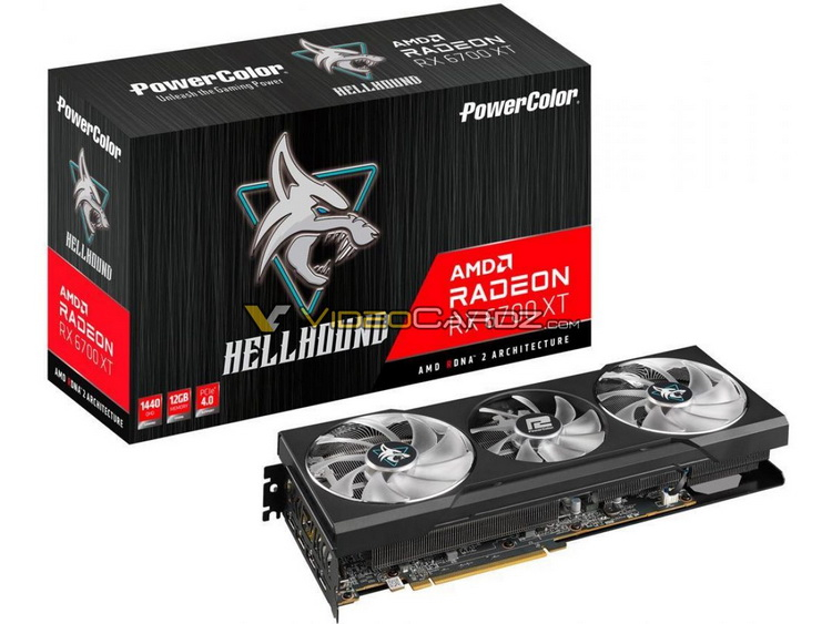 PowerColor представила нереференсную Radeon RX 6700 XT новой серии Hellhound